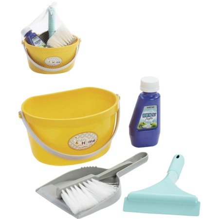 ECOIFFIER Malá uklízečka dětská sada na úklid s kyblíkem a doplňky