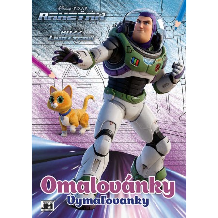JIRI MODELS Omalovánky A4 Buzz Rakeťák