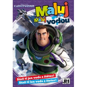 JIRI MODELS Omalovánky A5 Maluj vodou! Rakeťák (Příběh hraček)
