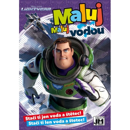 JIRI MODELS Omalovánky A5 Maluj vodou! Rakeťák (Příběh hraček)