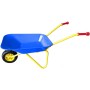 Kolečko Yupee modré 78x40x32cm dětská kovová kolečka na písek