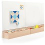 VIGA DŘEVO Tangramy magnetické tvary 40 dílků puzzle skládačka