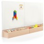 VIGA DŘEVO Tangramy magnetické tvary 35 dílků puzzle skládačka