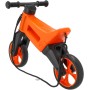 Odrážedlo Funny Wheels Rider SuperSport 2v1 odstrkovadlo s popruhem Oranžové