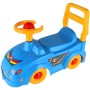 Odrážedlo baby auto s klaksonem odstrkovadlo s opěrkou zad 2 barvy