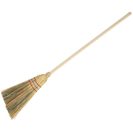 DŘEVO Koště čirokové 95cm dětské pometlo dřevěná násada
