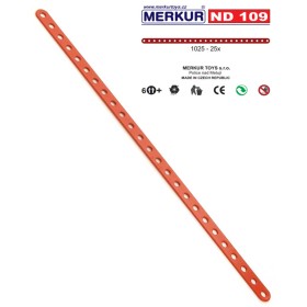 MERKUR ND109 Pásky 25 dírek set 25ks náhradní díl *KOVOVÁ STAVEBNICE*