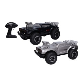 RC Auto terénní velká kola na vysílačku 2,4GHz na baterie 2 barvy