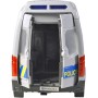 Auto policejní dodávka reálné hlášení na baterie CZ Světlo Zvuk