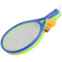2 rakety 42cm set se 2 míčky na soft tenis a badminton 2v1 v síťce plast