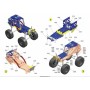 MERKUR 1.1 Extreme Buggy auta 256 dílků *KOVOVÁ STAVEBNICE*