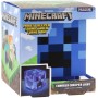 Minecraft Crepper dekorativní modrá lampa na baterie LED Světlo Zvuk