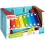 FISHER PRICE Baby xylofon tahací zábavný na kolečkách 8 kláves plast