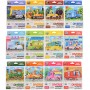 PUZZLE Doprava 20 dílků skládačka 12 druhů v krabičce