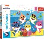 TREFL PUZZLE Baby Shark Oslava 60x40cm skládačka 24 dílků Maxi