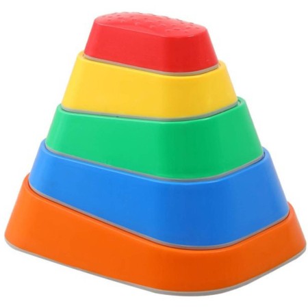 MERCO Balanční kameny řeka set 5ks pro rozvoj motoriky