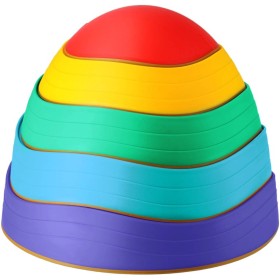 MERCO Balanční kameny vlnky set 5ks pro rozvoj motoriky