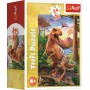 TREFL PUZZLE Úžasní dinosauři mini 20x13cm skládačka 54 dílků 4 druhy