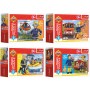 TREFL PUZZLE MiniMaxi Hrdinský Požárník Sam 22x16cm 20 dílků 4 druhy
