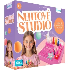 ALBI SCIENCE Nehtové studio kreativní set výroba laků na nehty