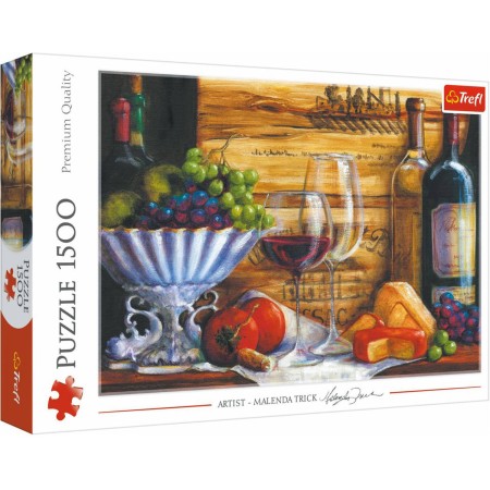 TREFL PUZZLE Obraz Na vinici 85x58cm skládačka 1500 dílků