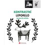 Knížka baby kontrastní leporelo roztomilá zvířátka pro miminko