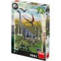 DINO Puzzle Jurský svět (Jurassic World) 18x26cm skládačka 48 dílků