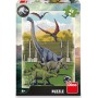 DINO Puzzle Jurský svět (Jurassic World) 18x26cm skládačka 48 dílků