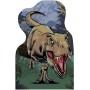 DINO Puzzle Jurský svět 4x54 dílků 13x19cm skládačka