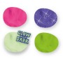 SES CREATIVE Modelína baby svítící ve tmě vegan set 4 neon barvy 4x90g