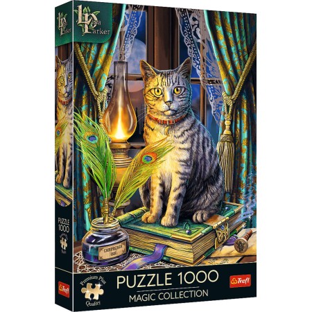 TREFL PUZZLE Magic Collection Kniha stínů 48x68cm skládačka 1000 dílků