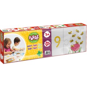 JIRI MODELS Puzzle naučné Barvy a tvary pro předškoláky 26 dílků