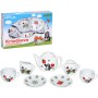 Čajový porcelánový servis Krtek (Krteček) 8 dílů Krtečkovo nádobíčko