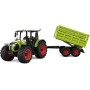 RC Traktor Claas set s vlečkou na vysílačku 2,4GHz na baterie Světlo