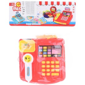 Pokladna registrační dětská kasa na baterie Zvuk v sáčku plast