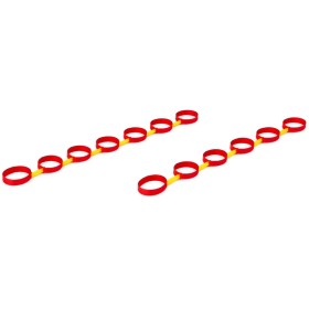 MERCO Hra Walking týmová koordinační pásy 150cm set 1 pár (10 poutek)