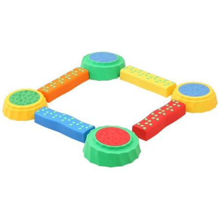 MERCO Balanční lesní motorická dráha pro děti set 8 dílků