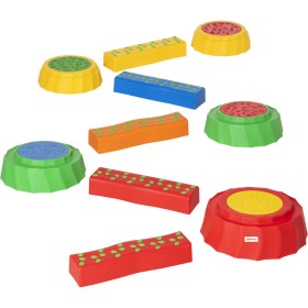 MERCO Balanční lesní motorická dráha pro děti set 10 dílků