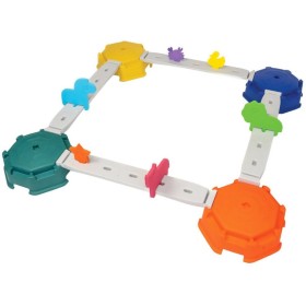 MERCO Balanční zvířátková motorická dráha pro děti 14 dílků