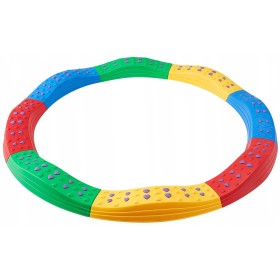 MERCO Balanční akupresurní protiskluzná dráha vlnky kruh 8 dílků