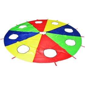 MERCO Hrací padák s otvory 4m psychomotorická didaktická pomůcka