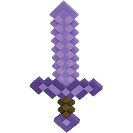 Minecraft meč fialový kouzelný 51cm replika zbraně plast