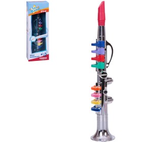 BONTEMPI Klarinet dětský stříbrný 8 klapek plast *HUDEBNÍ NÁSTROJE*