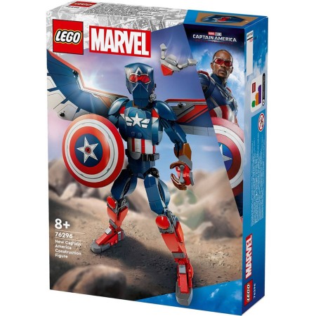 LEGO MARVEL Figurka nový Kapitán Amerika 76296 STAVEBNICE