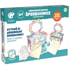 ARTO DŘEVO Výroba šperkovnice kreativní sada ubrousková metoda
