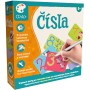ARTO Čísla naučný set psaní čísel 16 karet s fixem a houbičkou