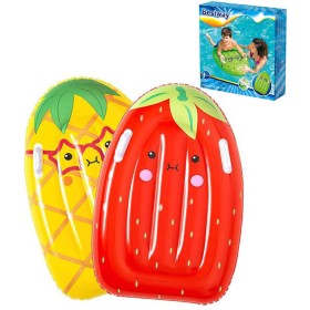 BESTWAY Lehátko nafukovací Surf Buddy ovoce 84x56cm na vodu s úchyty 3 druhy