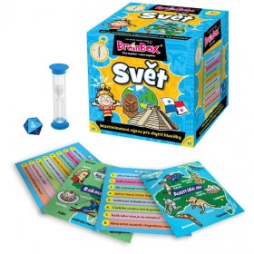 ADC BRAINBOX HRA Svět *SPOLEČENSKÉ HRY*