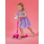 Koloběžka baby dětská Jednorožec LED kolečka na baterie Světlo