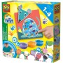 SES CREATIVE Prstové barvy baby kreativní set dobarvování zvířátek